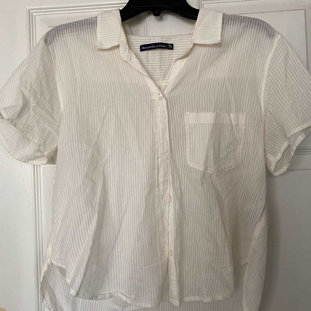 Abercrombie & Fitch Short Sleeve Button-up